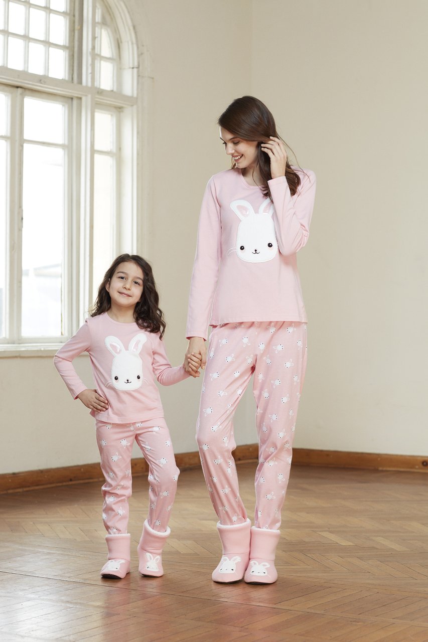 Sweet Bunny Pajamas – Women's Pajama Set – Mood Pajamas