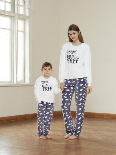 Young Wild Free Bear -Kids PJ Set