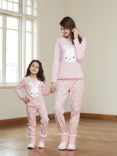 Sweet Bunny Pajamas - Women's Pajama Set